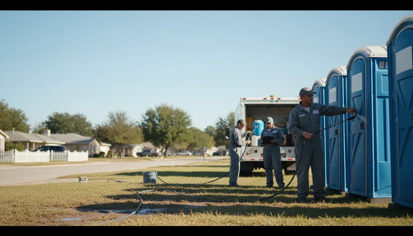 Long-Term Portable Toilet Rental in Coolidge, GA near me